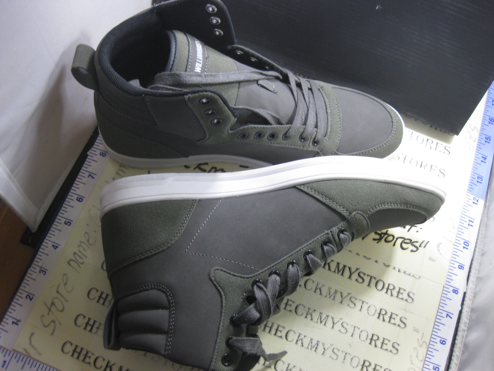 NEW WILLIAM RAST BOMBER PREMIUM DESIGNER HIGH TOP CASUAL ATHLETIC STYLE SHOES