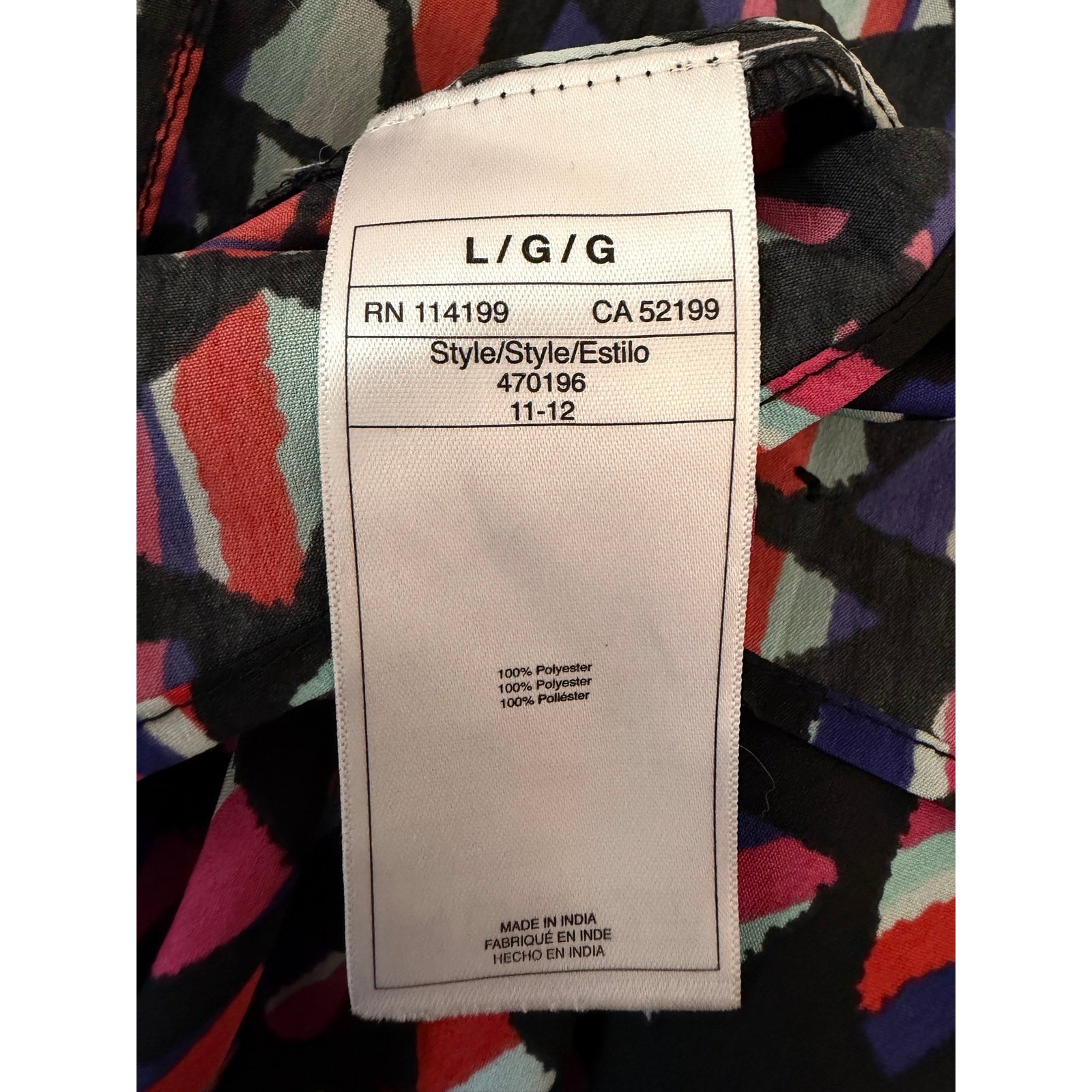 Roxy Love Seeker Dress Large Geometric Print Open Back Fit & Flare Mini Dress