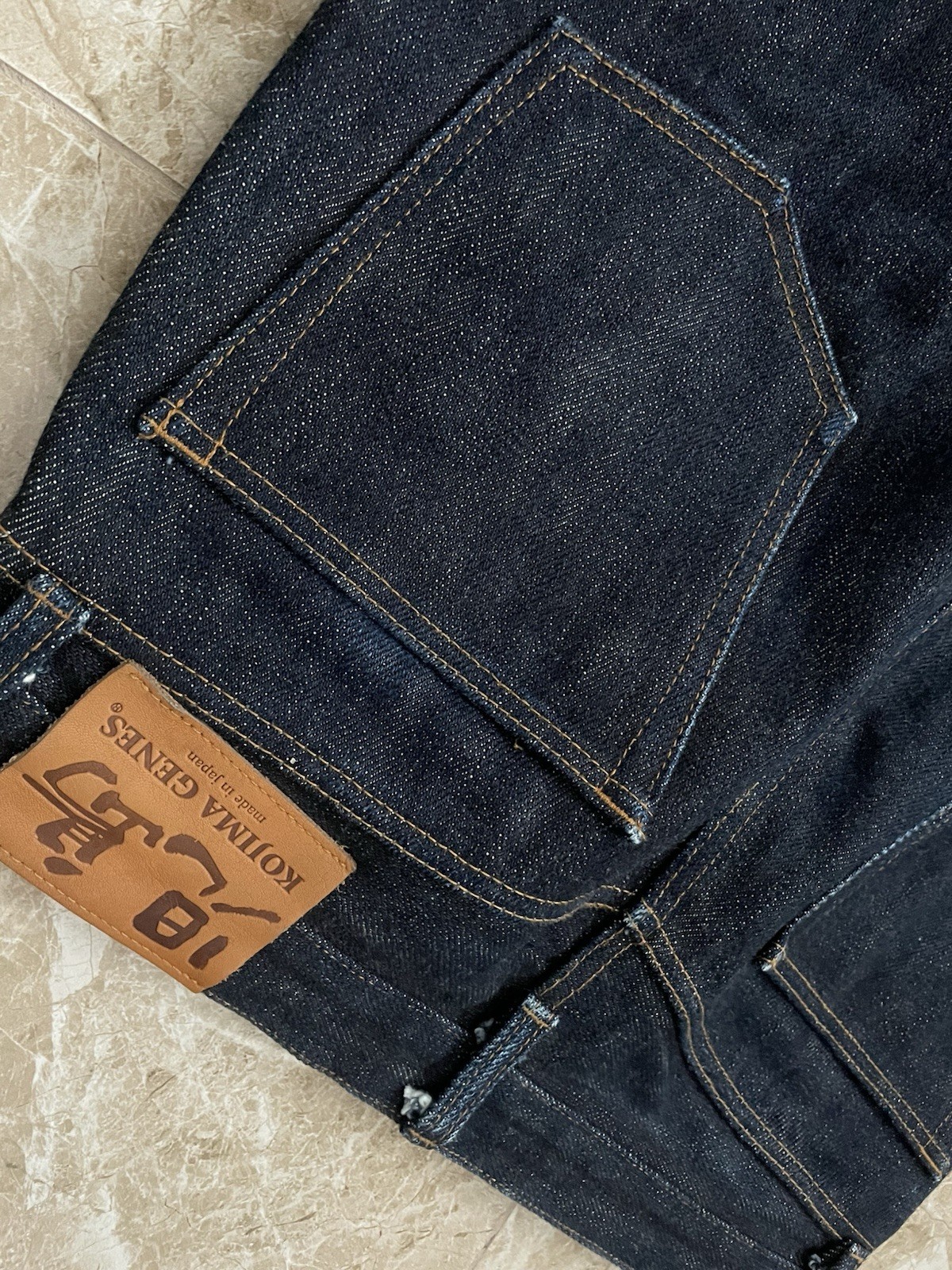 Kojima Genes 23 oz – Size 36 -Made In Japan Raw Selvedge Denim RNB-102RZ Jeans