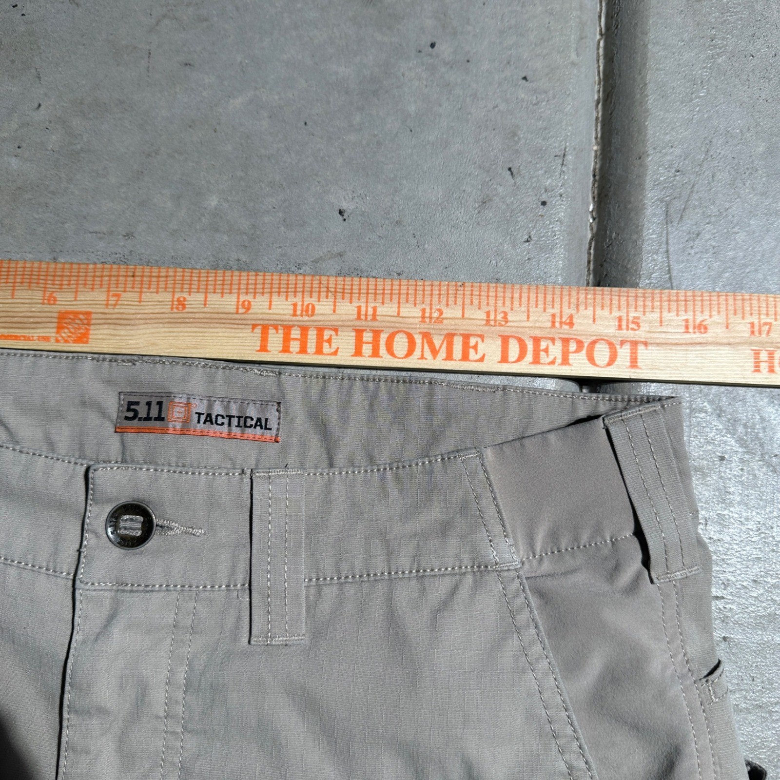 5.11 Tactical TDU Cargo Pants Mens 30×30 Khaki Ripstop Work Military 74512-055