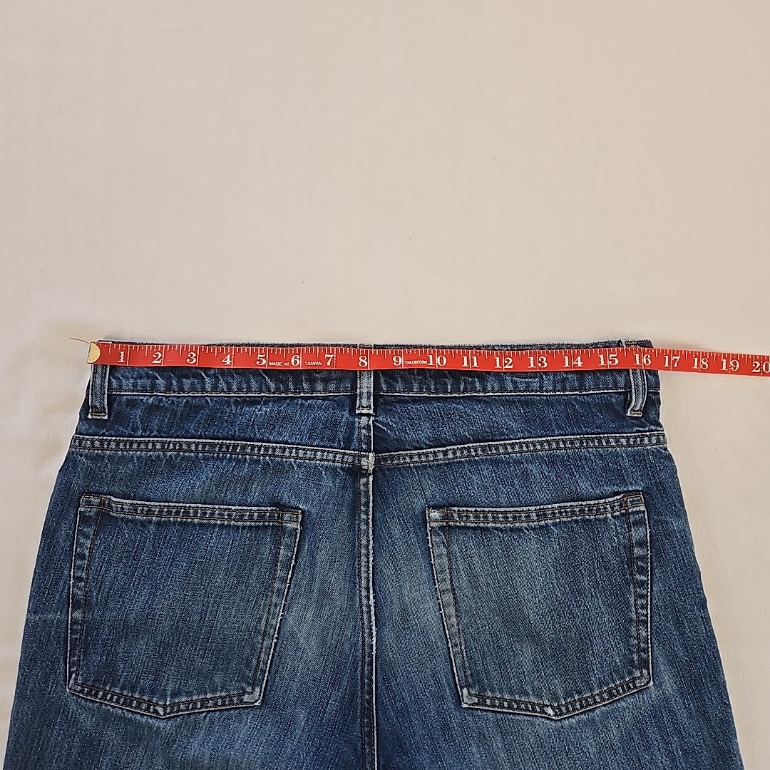 Norse Projects Copenhagen Faded Denim Jeans Men’s 32 Slim (32×30) Button Fly