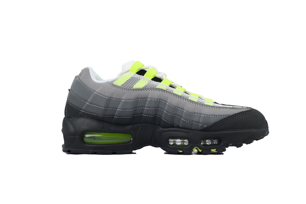 Nike Air Max 95 OG ‘Neon’ Green/Gray Men’s Sneakers