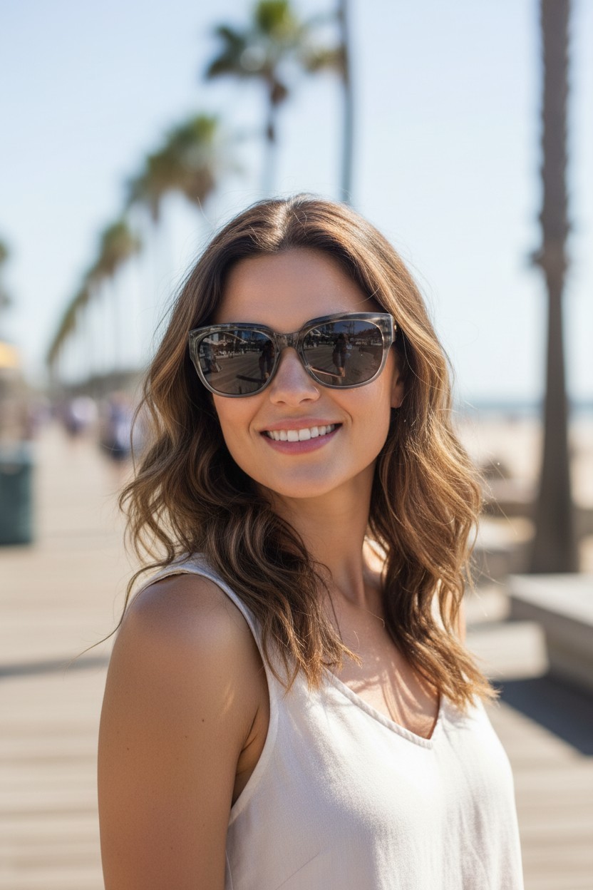 COSTA DEL MAR ocean jade/silver WATERWOMAN 2 polarized 580G sunglasses (900408)