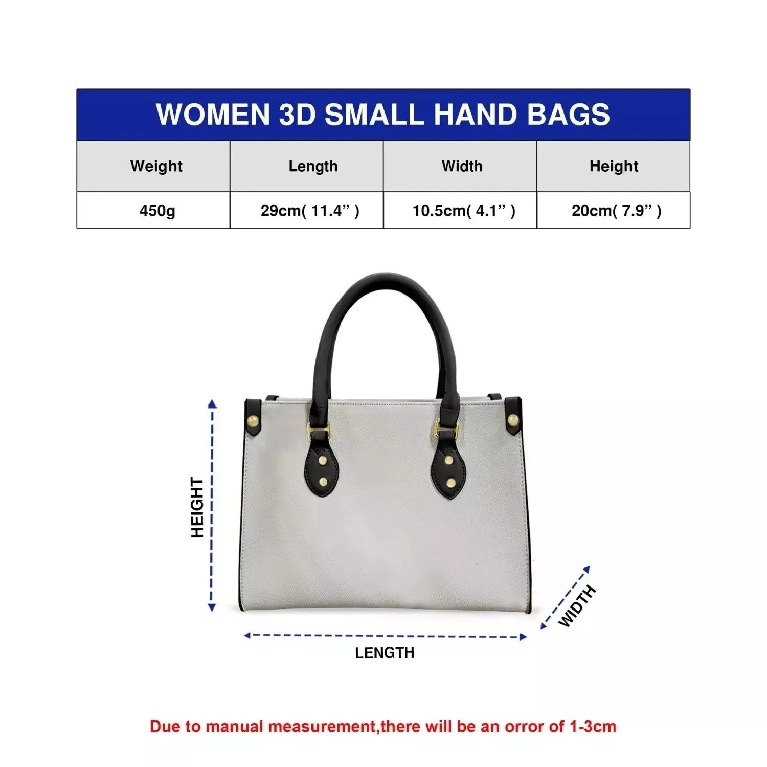 Personalized Halloween Bookshop Leather Handbag, Custom Name Ghost and Black Cat
