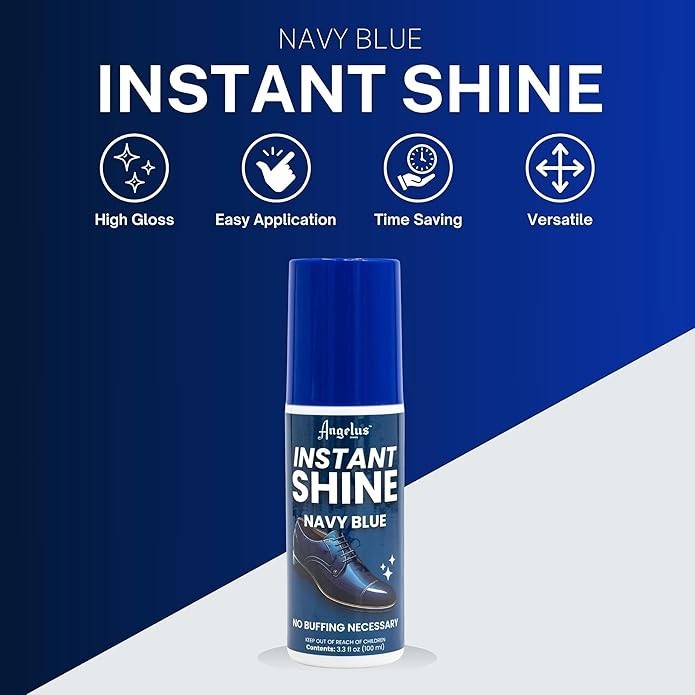 Angelus Instant Shine Liquid Shoe Polish 30z