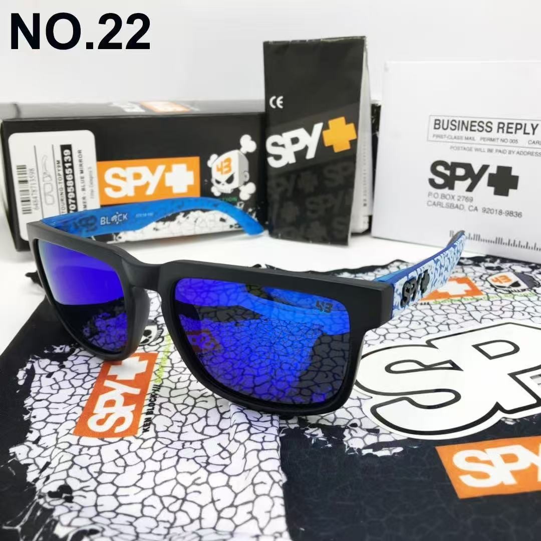 New Spy Polarized Sunglasses Men Classic Ken Block Unisex Square Original Box.