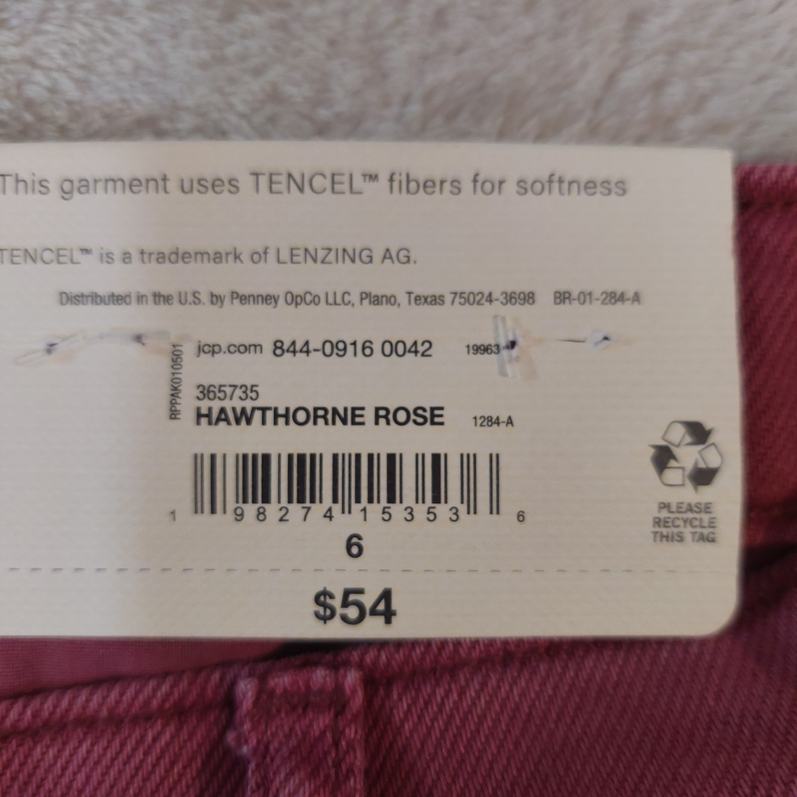 ANA A New Approach High Rise Wide Leg Pants Hawthorne Rose size 6 &16