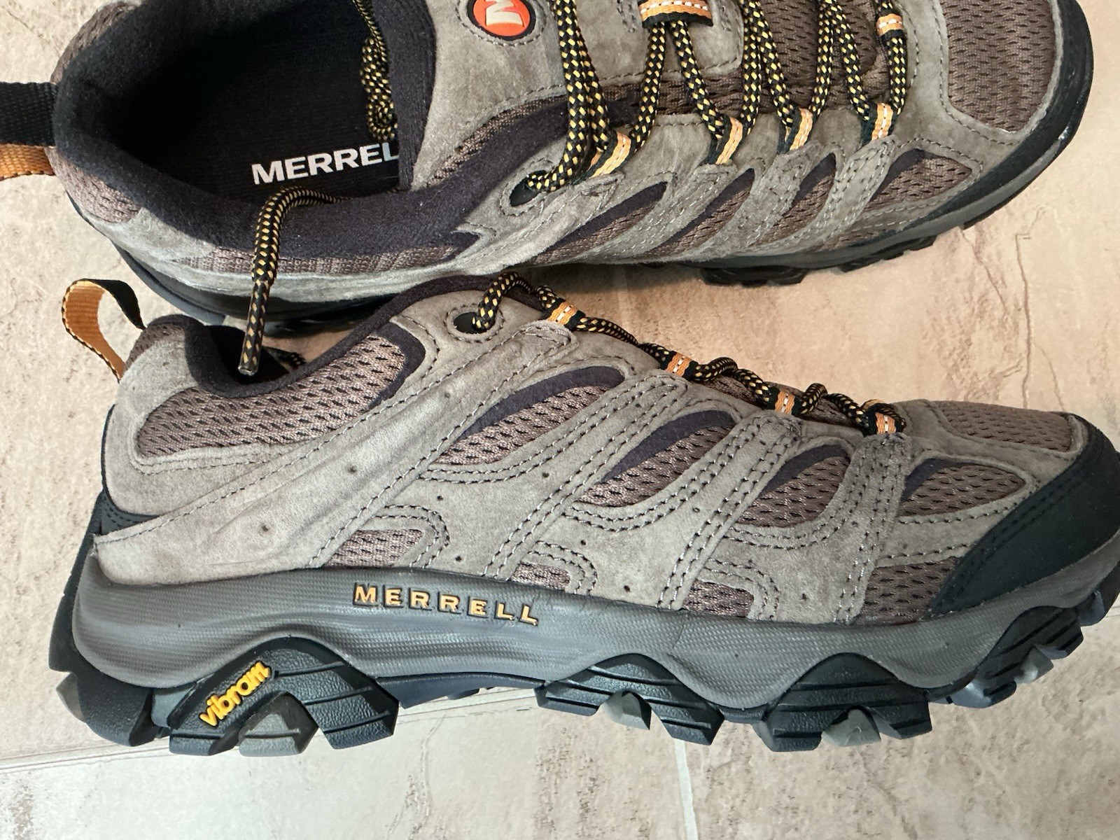 New $140 Merrell Moab 3 J035893 Walnut Brown Hiking Shoes Men Sz 9 M