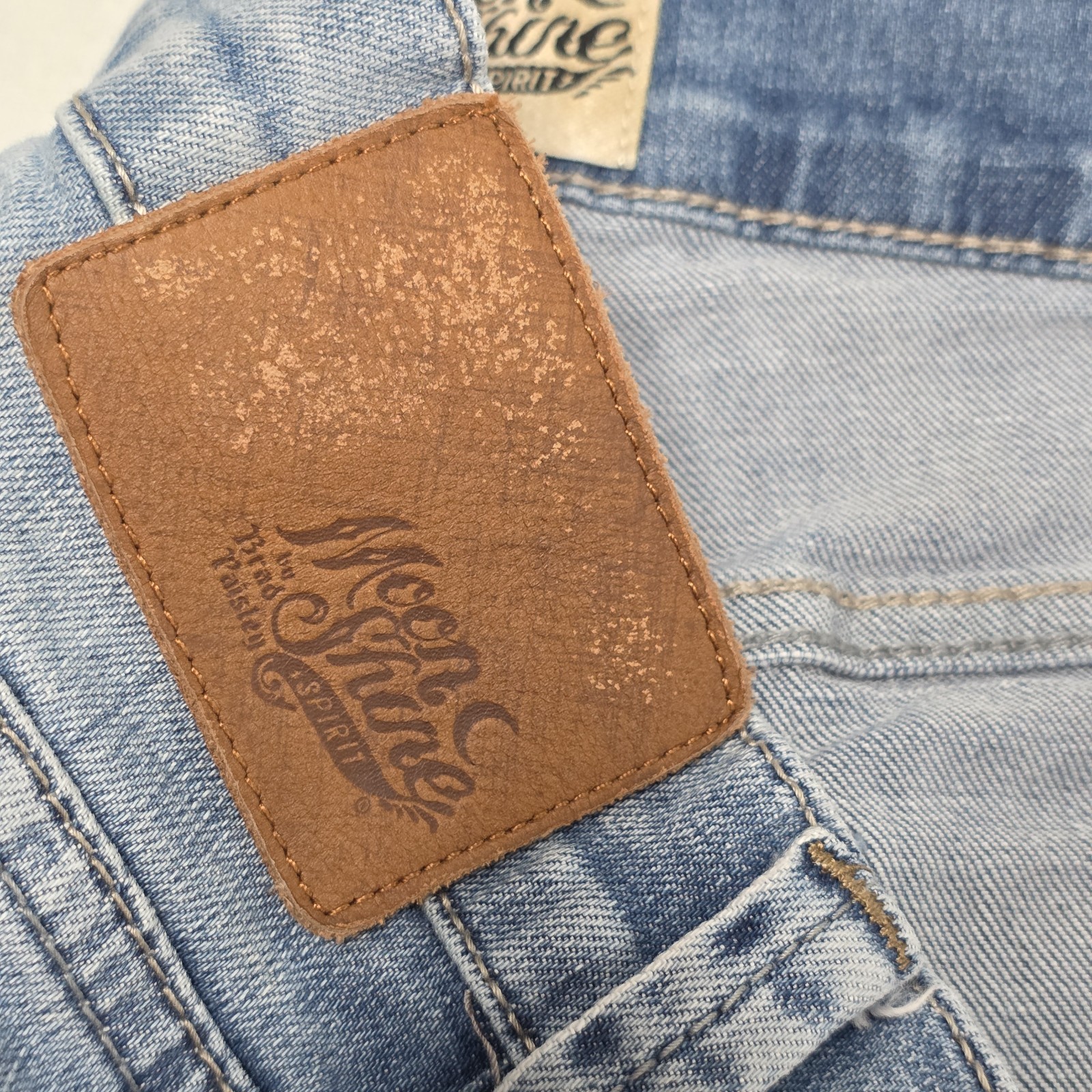 Moon Shine Spirit Mens 34×30 120 Proof Slim Straight Jeans Brad Paisley