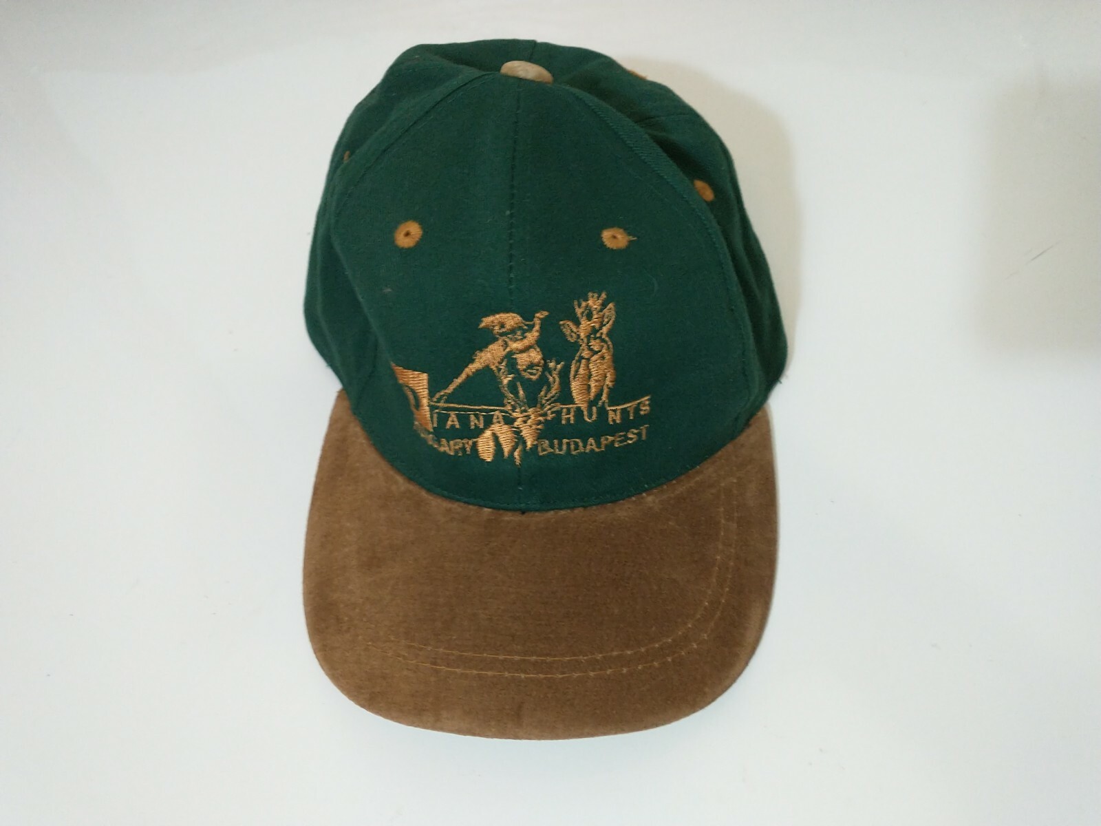 VTG Diana Hunts Hungary Budapest Hat Cap Hunting Shooter Strap Back Adjustable