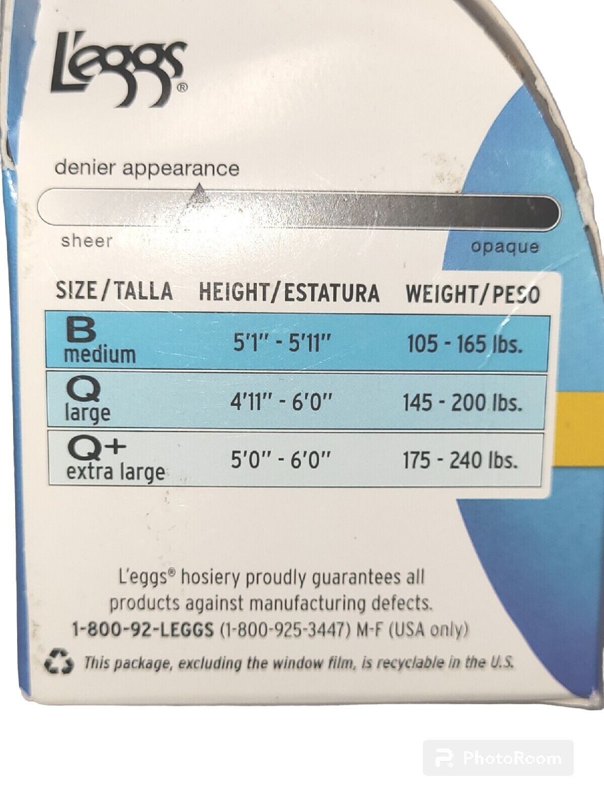 L’eggs Sheer Energy Control Top Anti-Cellulite Leg Pantyhose, B Suntan 91731