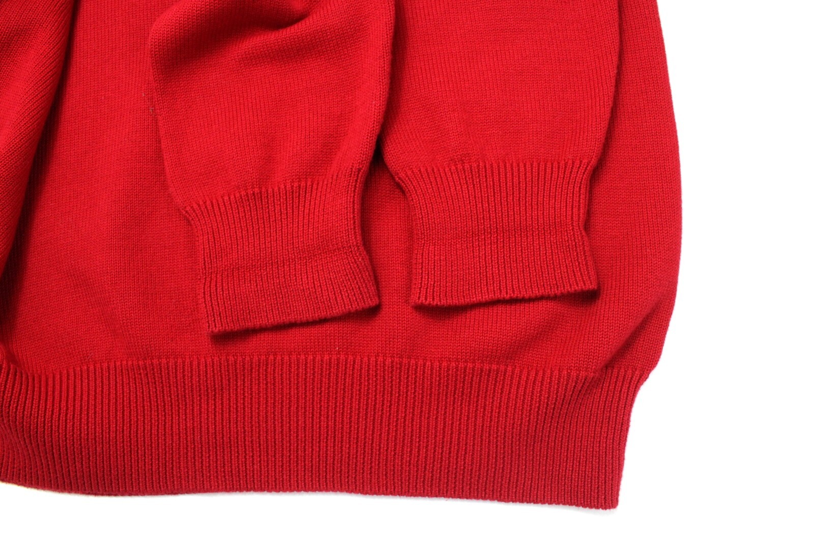 GANT Jumper Mens M (MEDIUM) V-Neck Red Pullover Sweater
