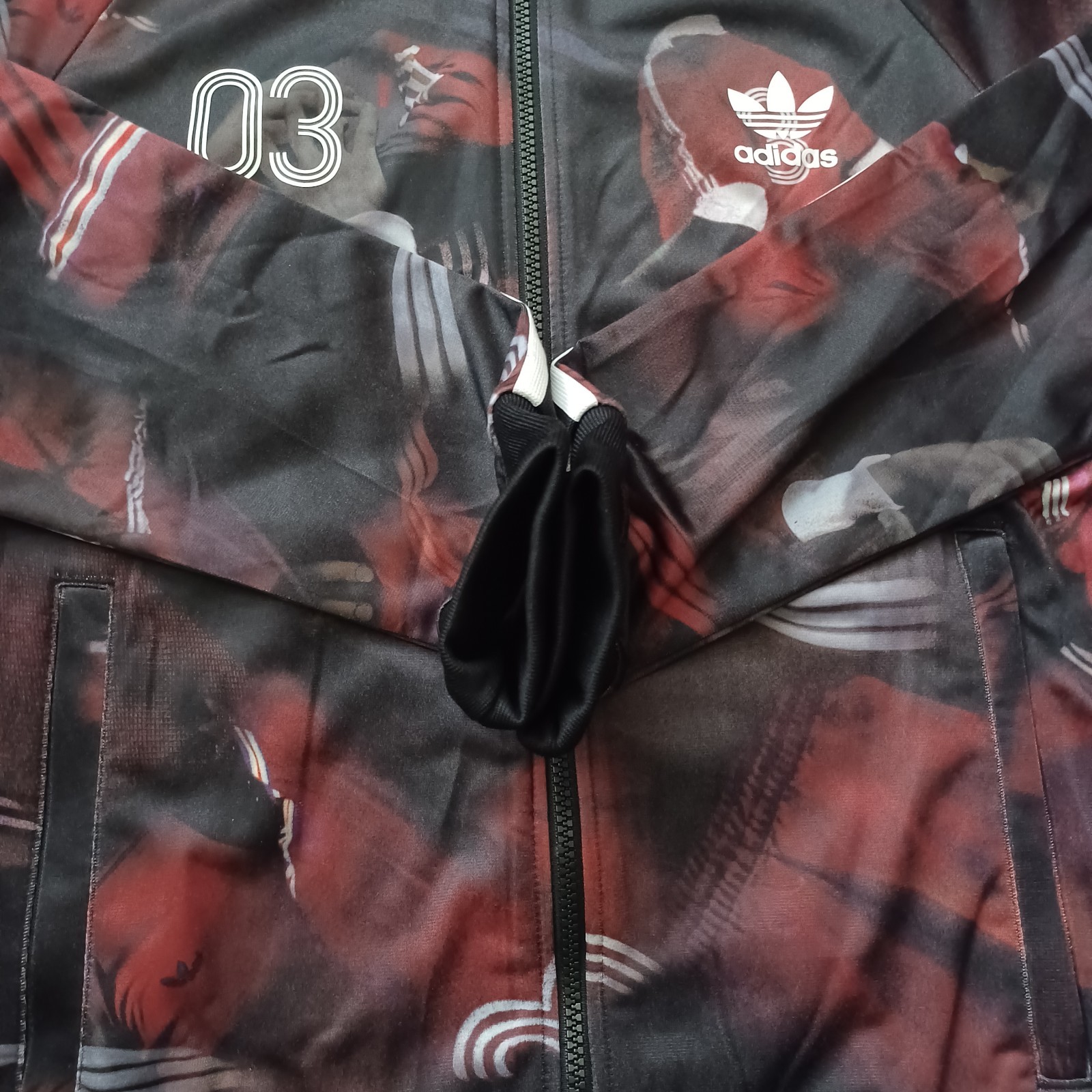 Adidas Originals Track Jacket Mens M Trefoil Firebird Beckenbauer #3 Der Kaiser