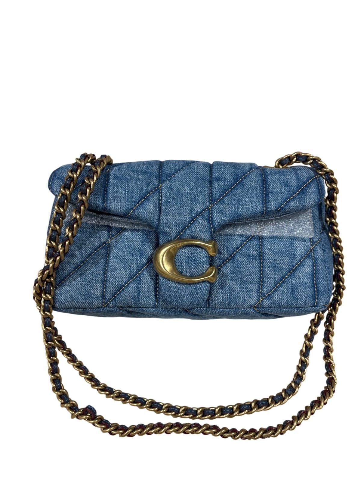 COACH Tabby Shoulder Bag 20 Quilted Denim – NEW $395