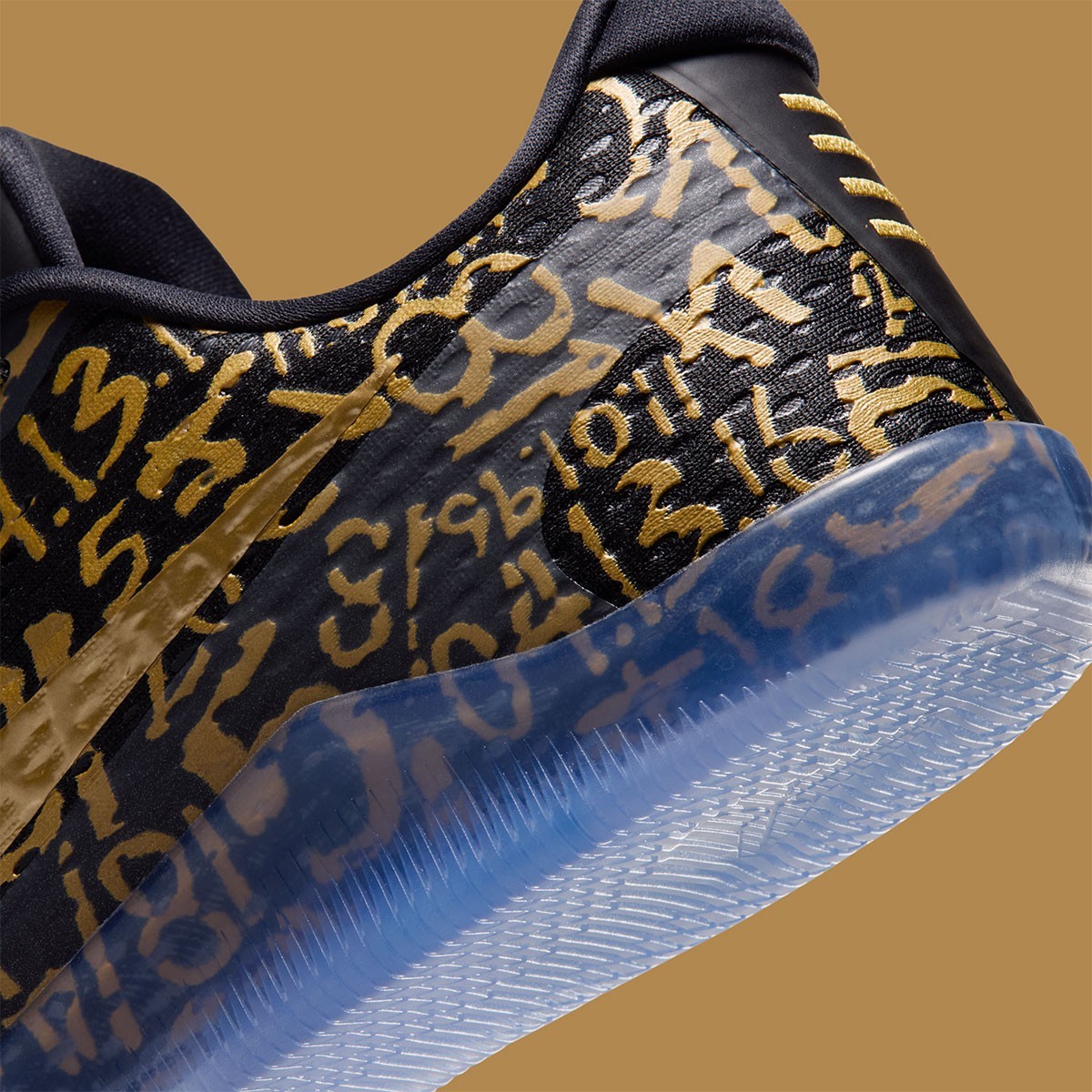 Nike Kobe 11 Protro Mamba Day Men’s Black & Gold Sports Sneaker IU4902-900