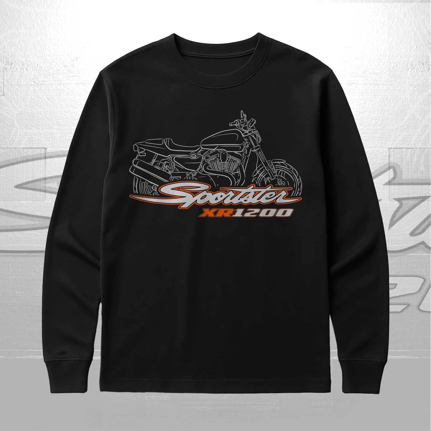 Harley-Davidson Sportster XR1200 & XR1200X 2008-2012 – Long Sleeve T-shirt