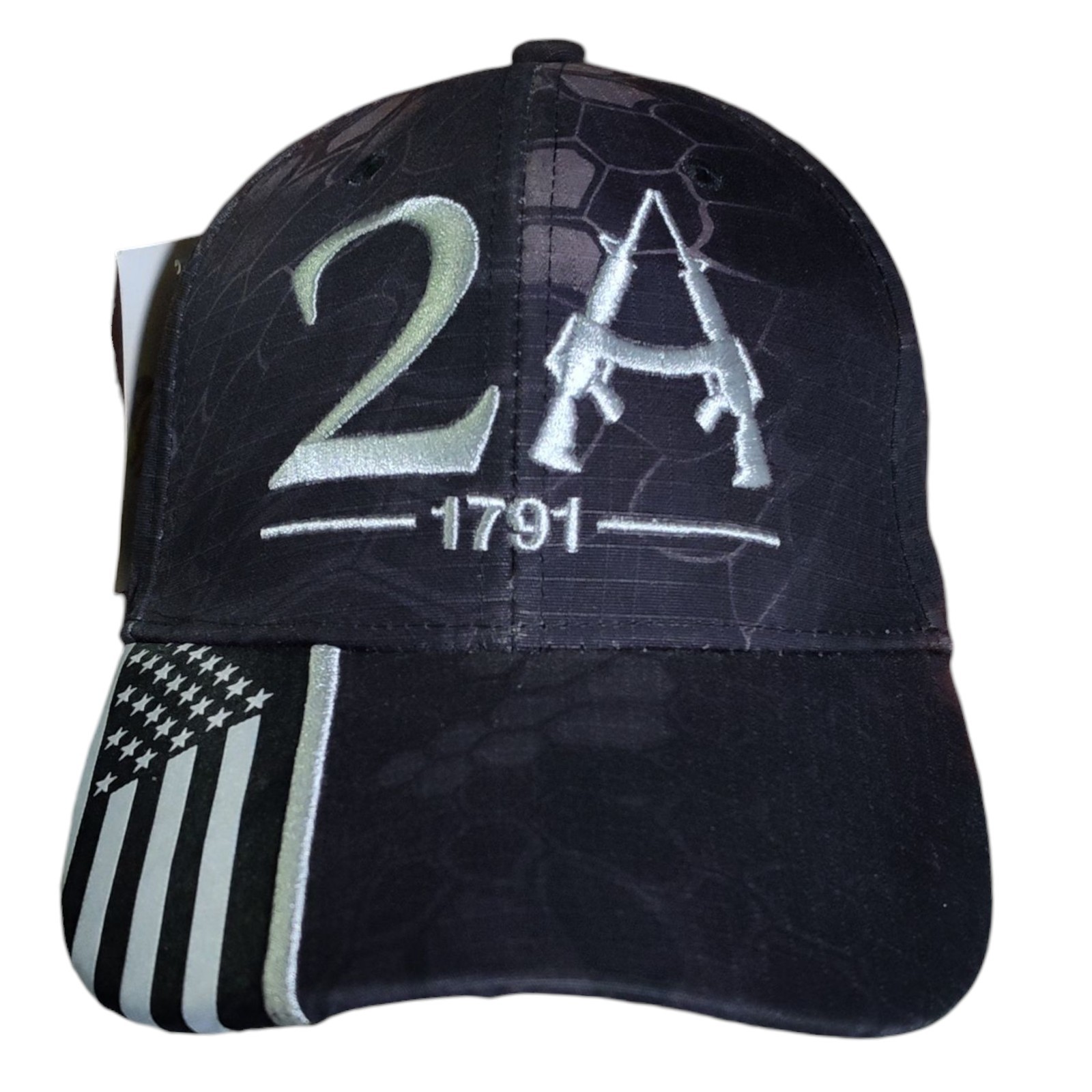 2A 1791 Mens Strapback Hat One Size Adjustable Embroidered New American Patriot
