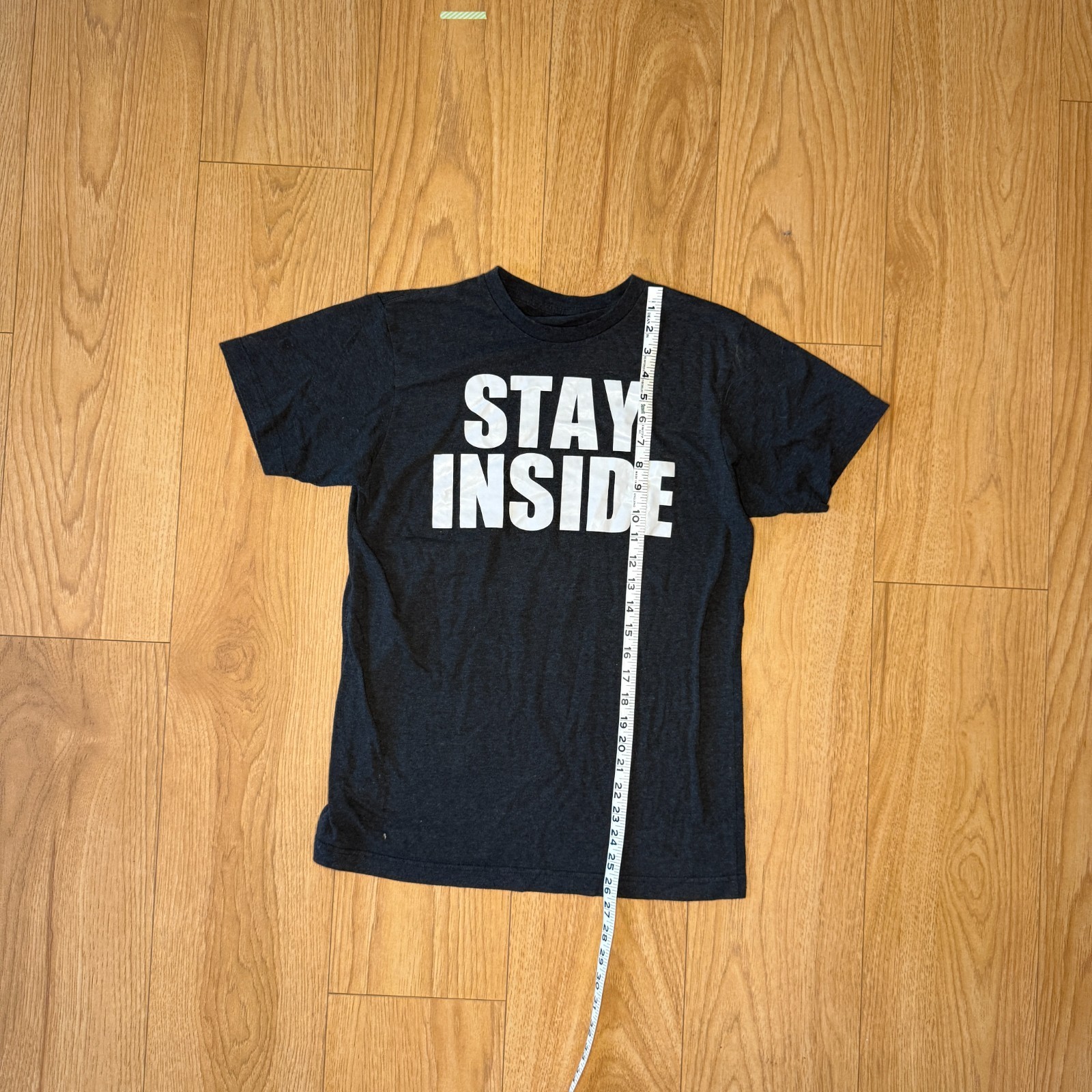Stay Inside Introvert Graphic T-Shirt Black