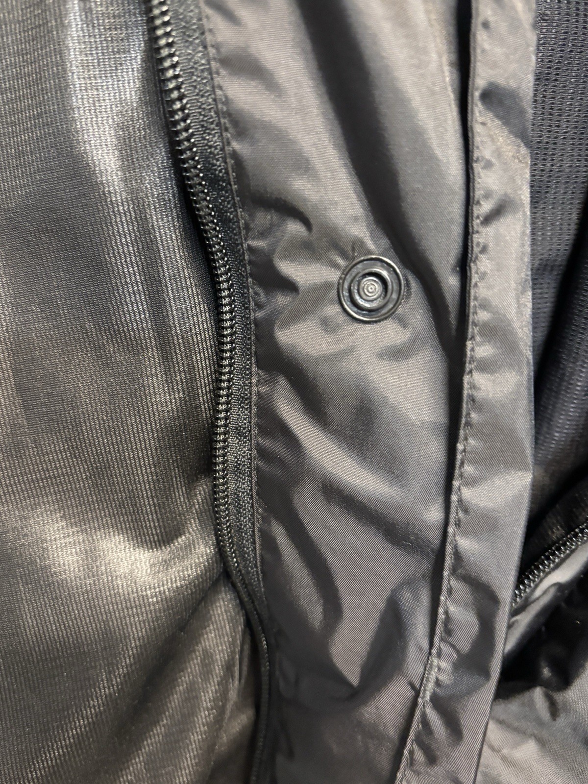 Harley Davidson FXRG Jacket Liner Mens Small Black Waterproof Nylon