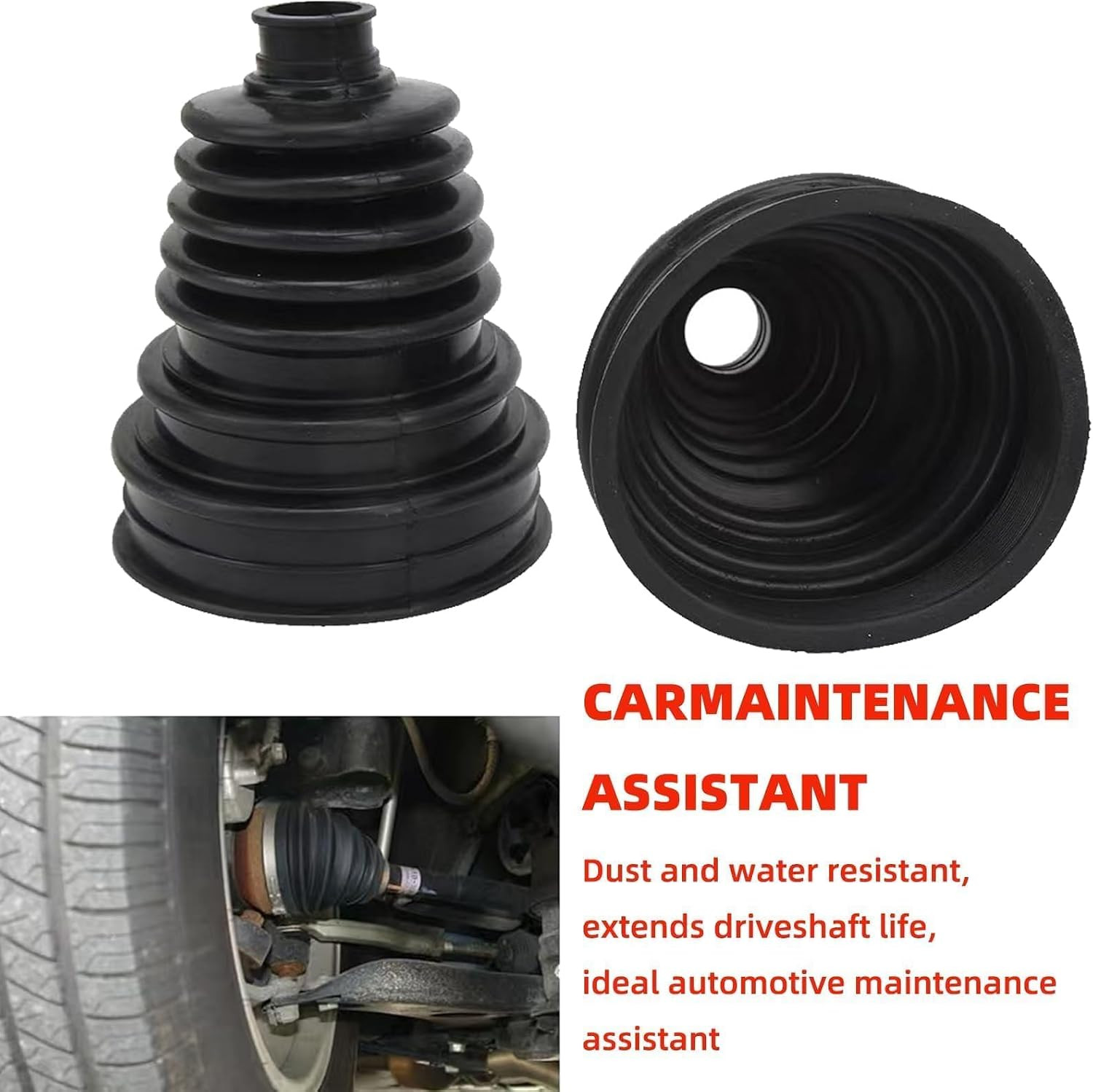 2PCS Silicone CV Boot Repair Kit with Expander Tool Dustproof,Waterproof | 4