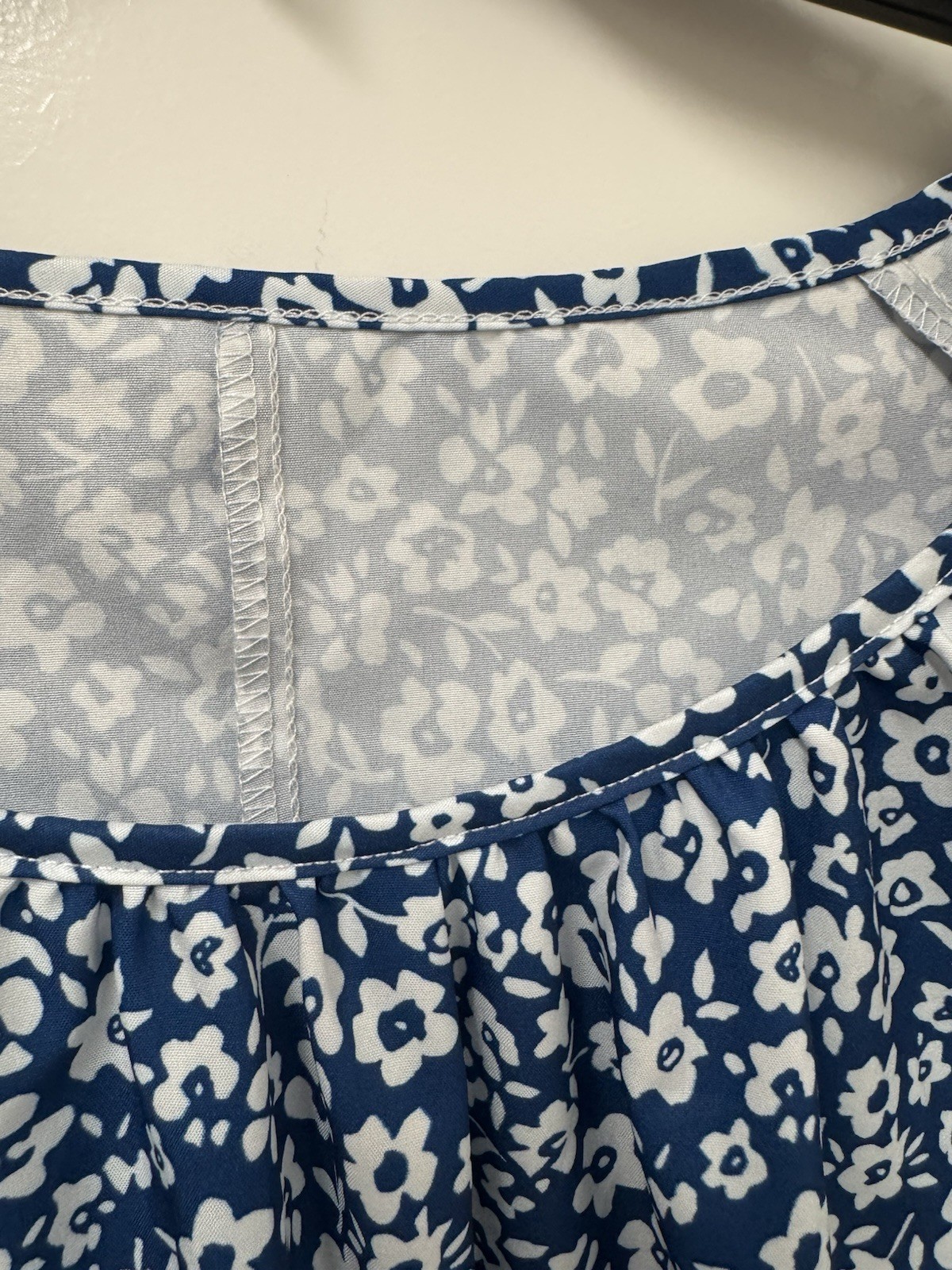 2XL Woman Blouse Polyester Elastane Short Sleeve Blouse Top Excellent A1