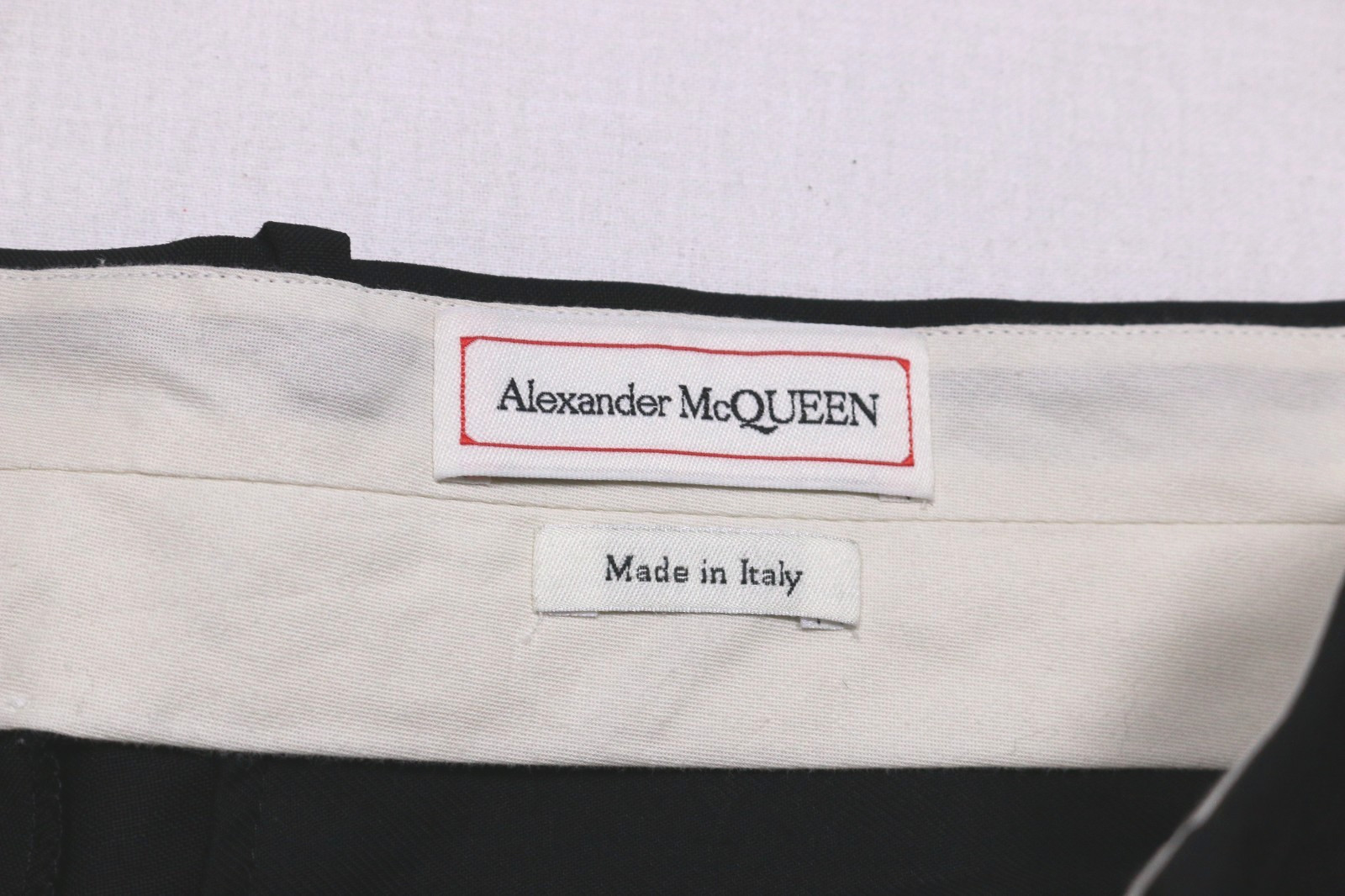 ALEXANDER MCQUEEN Men’s Wool Mohair Blend Dress Pants Slacks Size 52 US 36″x30″