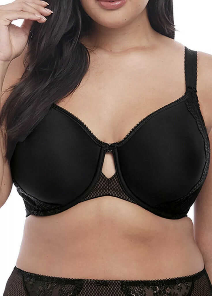 Elomi 4383 Charley Bandless Spacer Seamless Underwire bra black, nude NEW