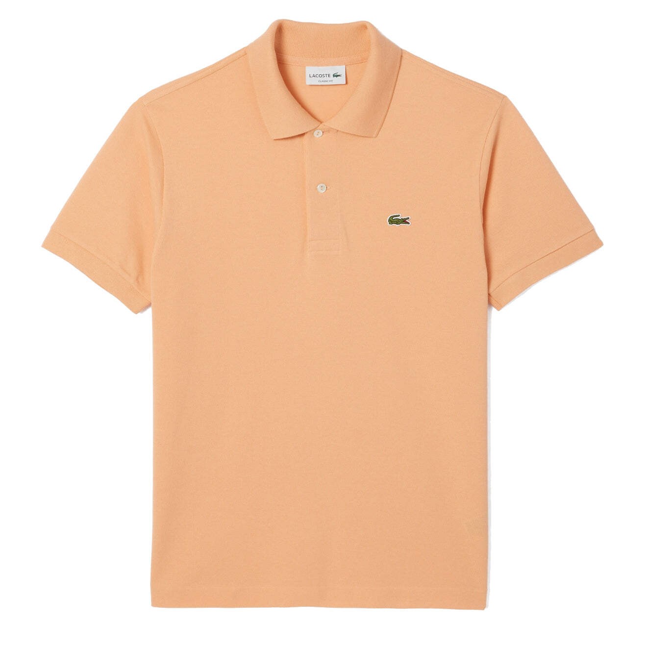 Lacoste Original L.12.12 Petit Pique Cotton Polo Shirt Light Orange
