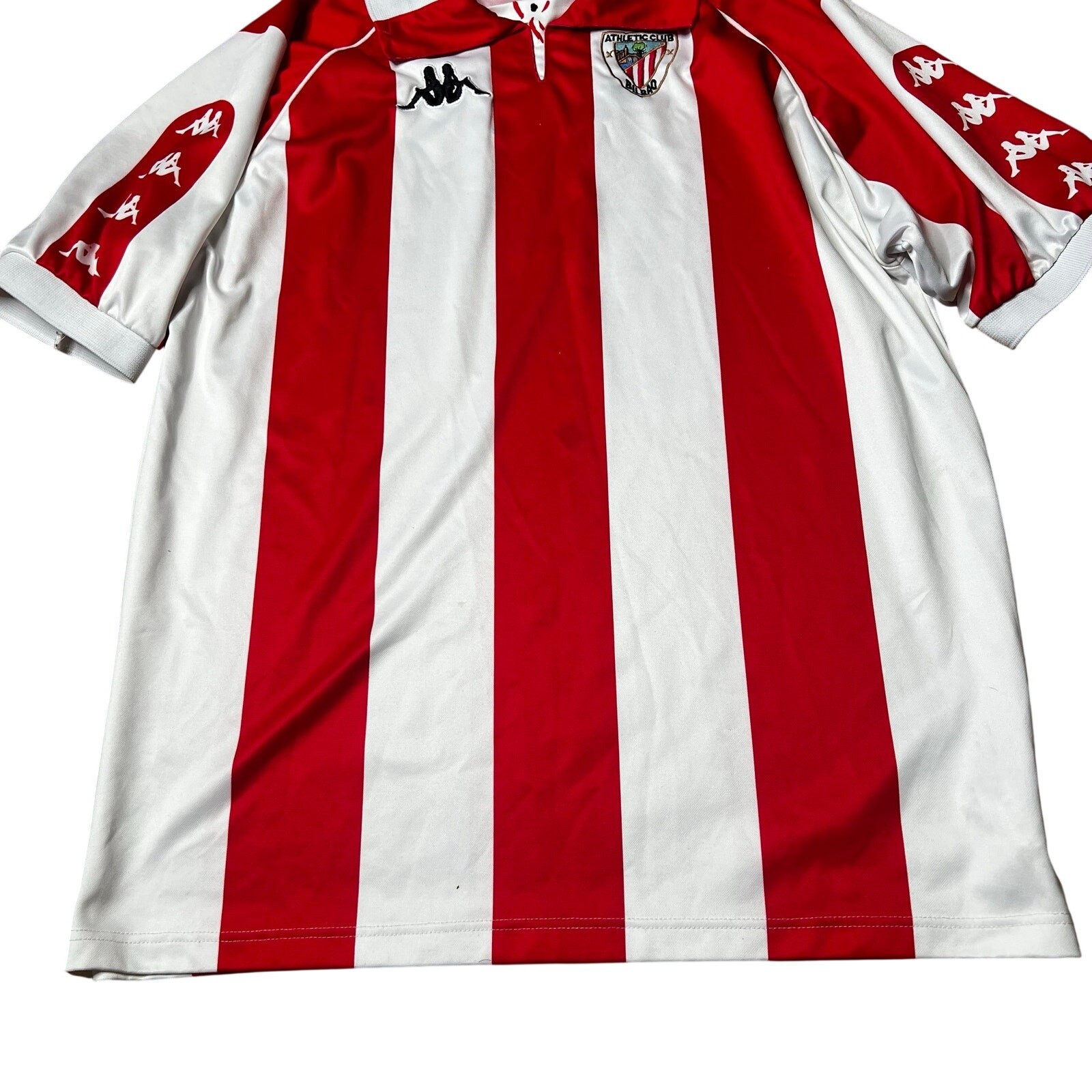 Vintage 90s Kappa Atheltic Club Bilbao 1995 1997 Jersey XL