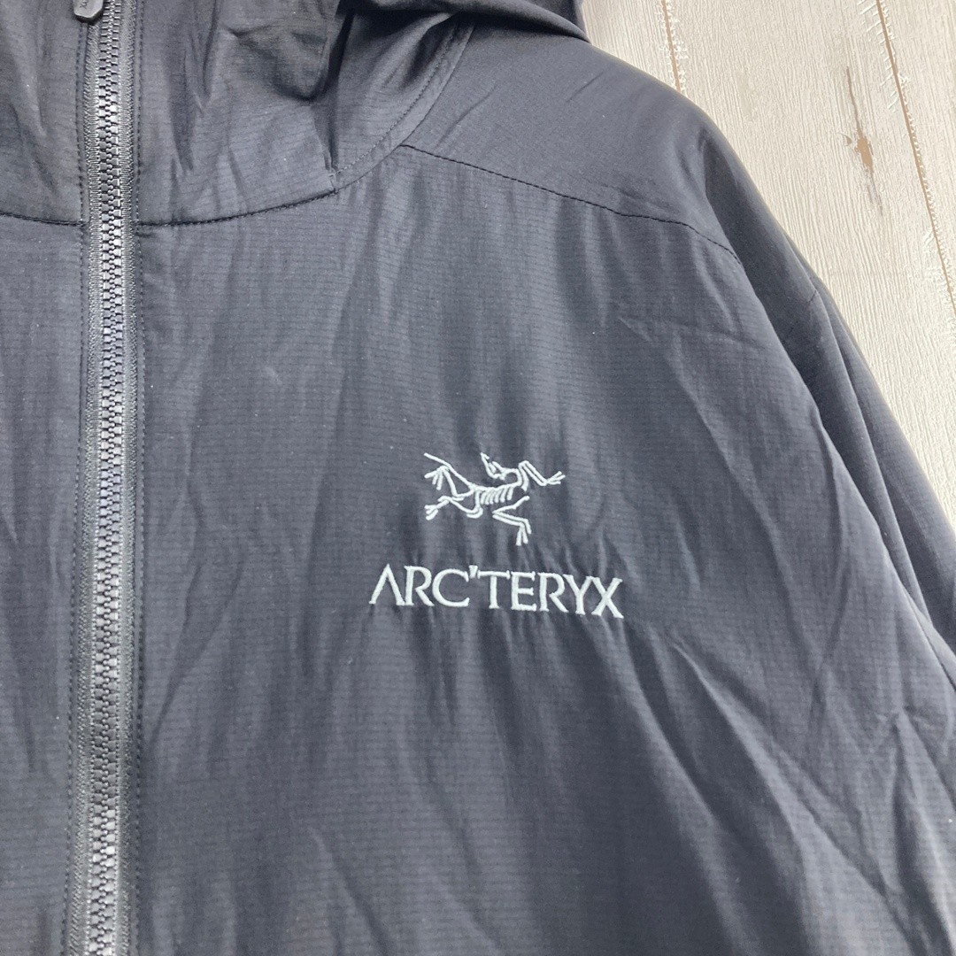 Men’s M Black Arcteryx Atom SL Hoody Synthetic Down Wear Top Outer Used 2NDG-0