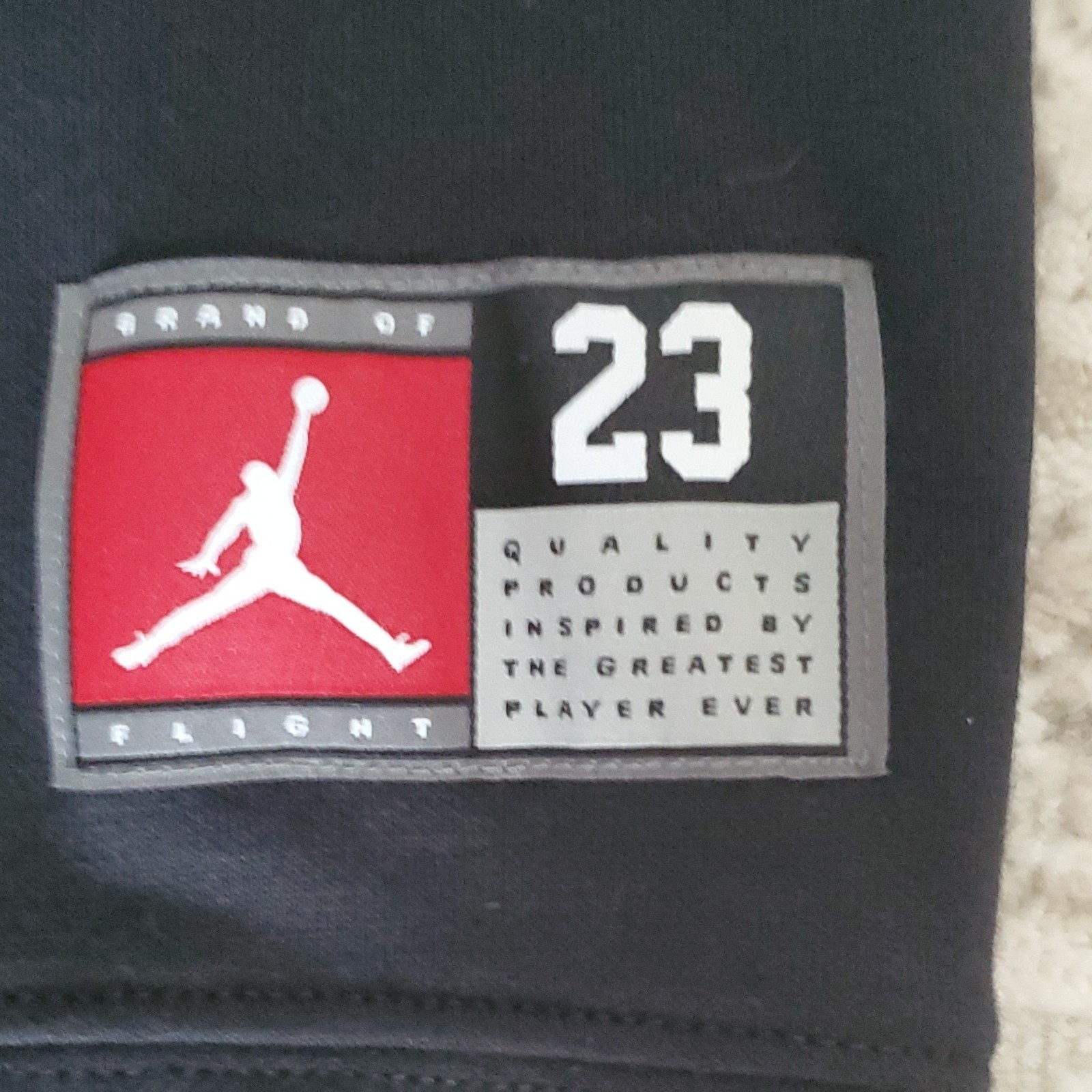 Jordan Jumpman Boys Black Pullover Hoodie Graphic Logo Size M 95C479-023