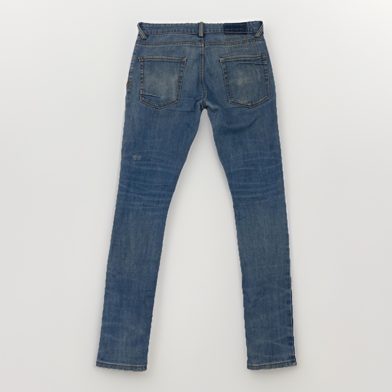 KSubi Jeans Van Winkle Exit Dust Blue Mens 30″ Skinny Fit Stretch Street
