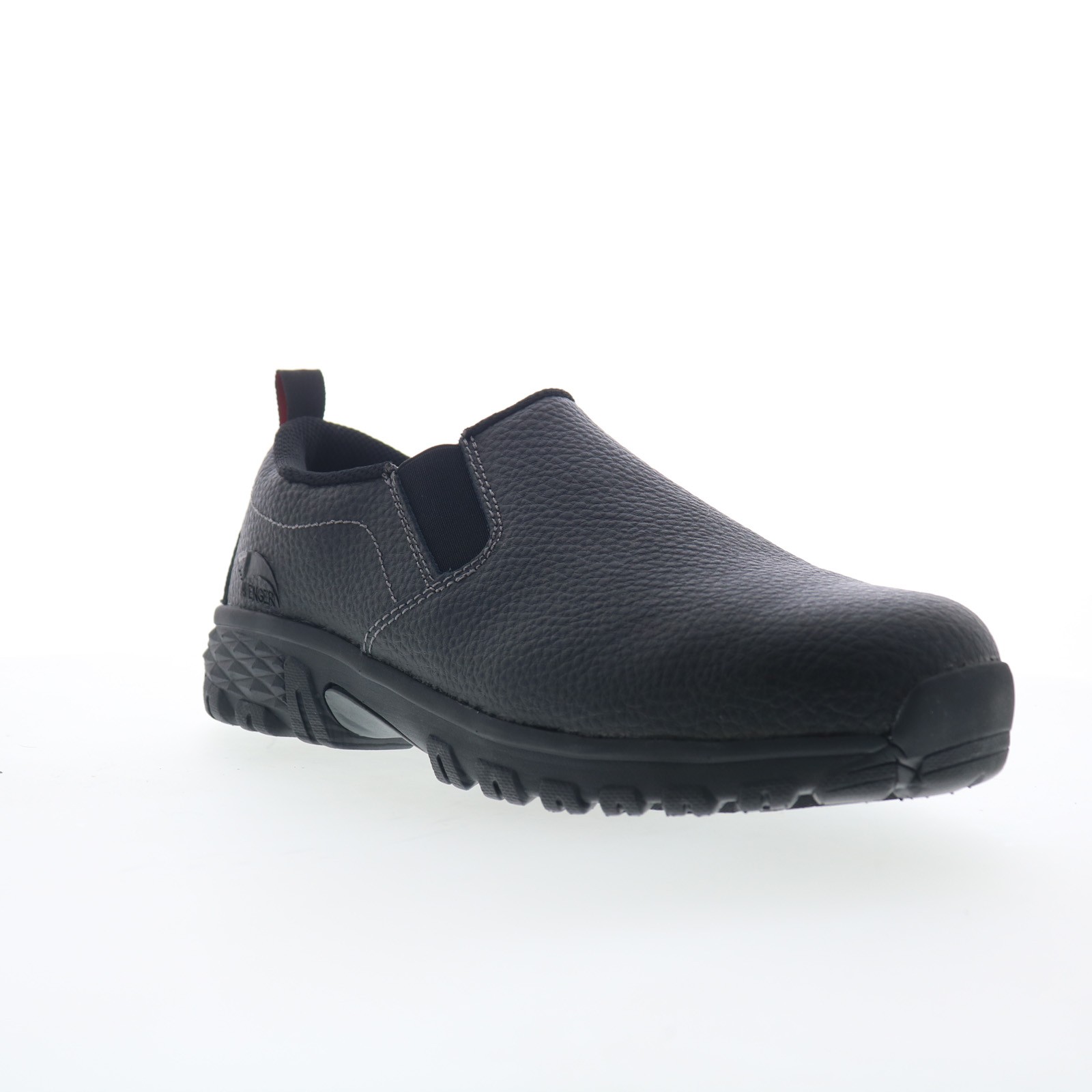 Avenger Flight Slip-On Alloy Toe A7001 Mens Black Work & Safety Shoes