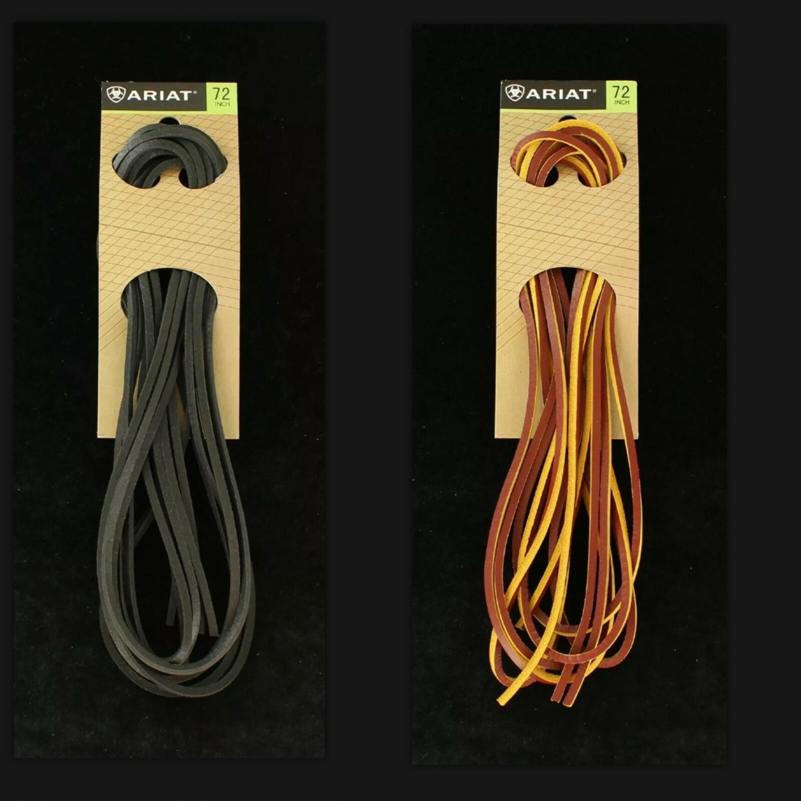 Ariat 72″ Rawhide Leather Shoelaces Moccasin Strings Boat Shoe Boot Laces