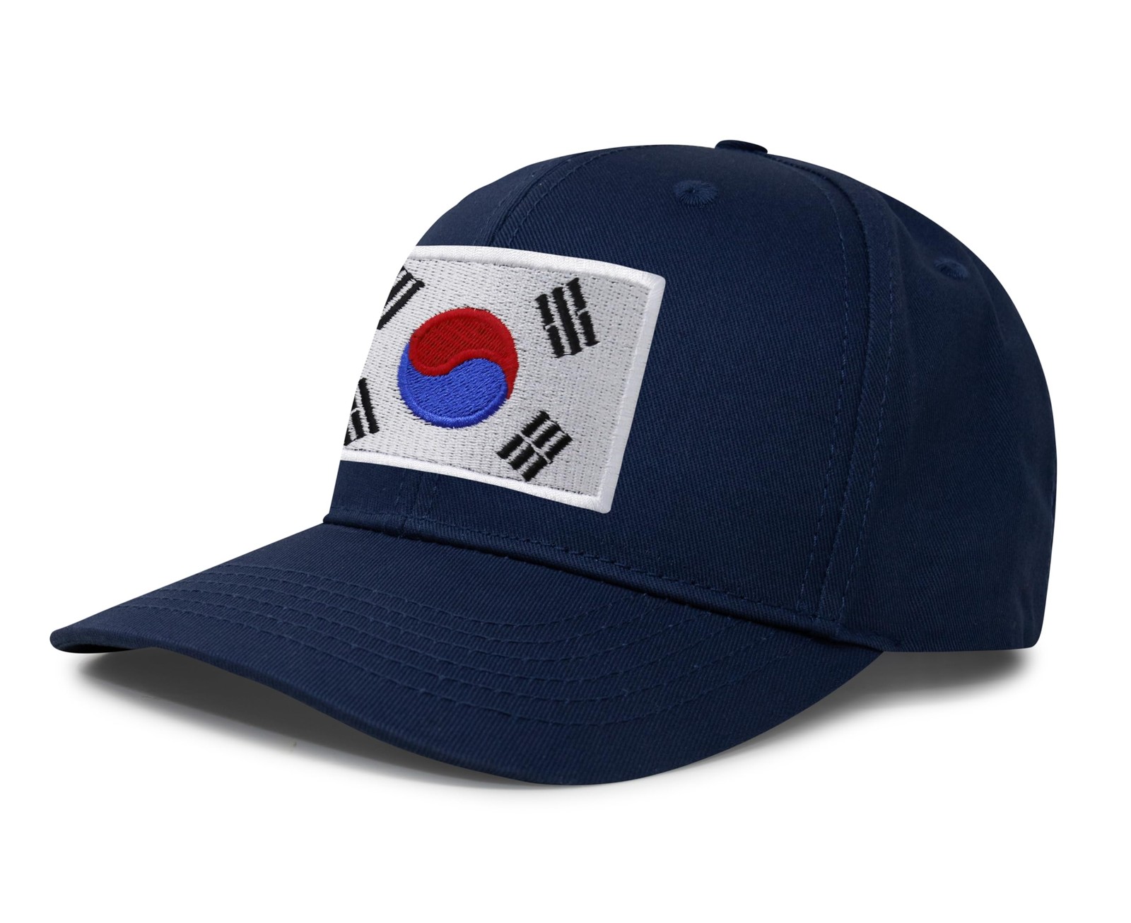South Korea Hat for Men Women – Snapback Trucker Cap (All Navy)