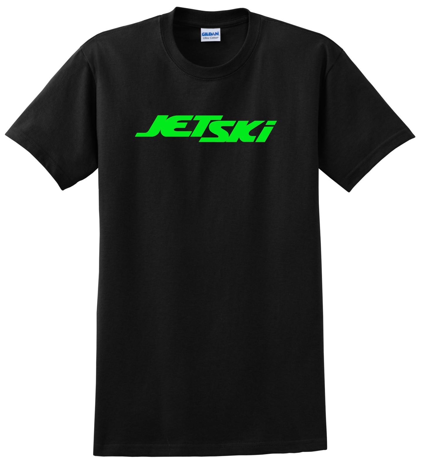 JET SKI T SHIRT PWC BLACK LIME RED WHITE S-M-L-XL-XXL-XXXL