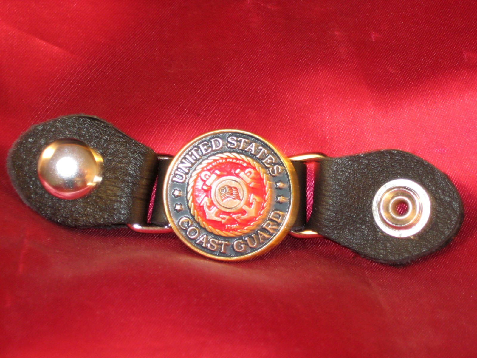 Leather Snap Vest Extender 4 3/4″ You Pick the Center, Sold Separately