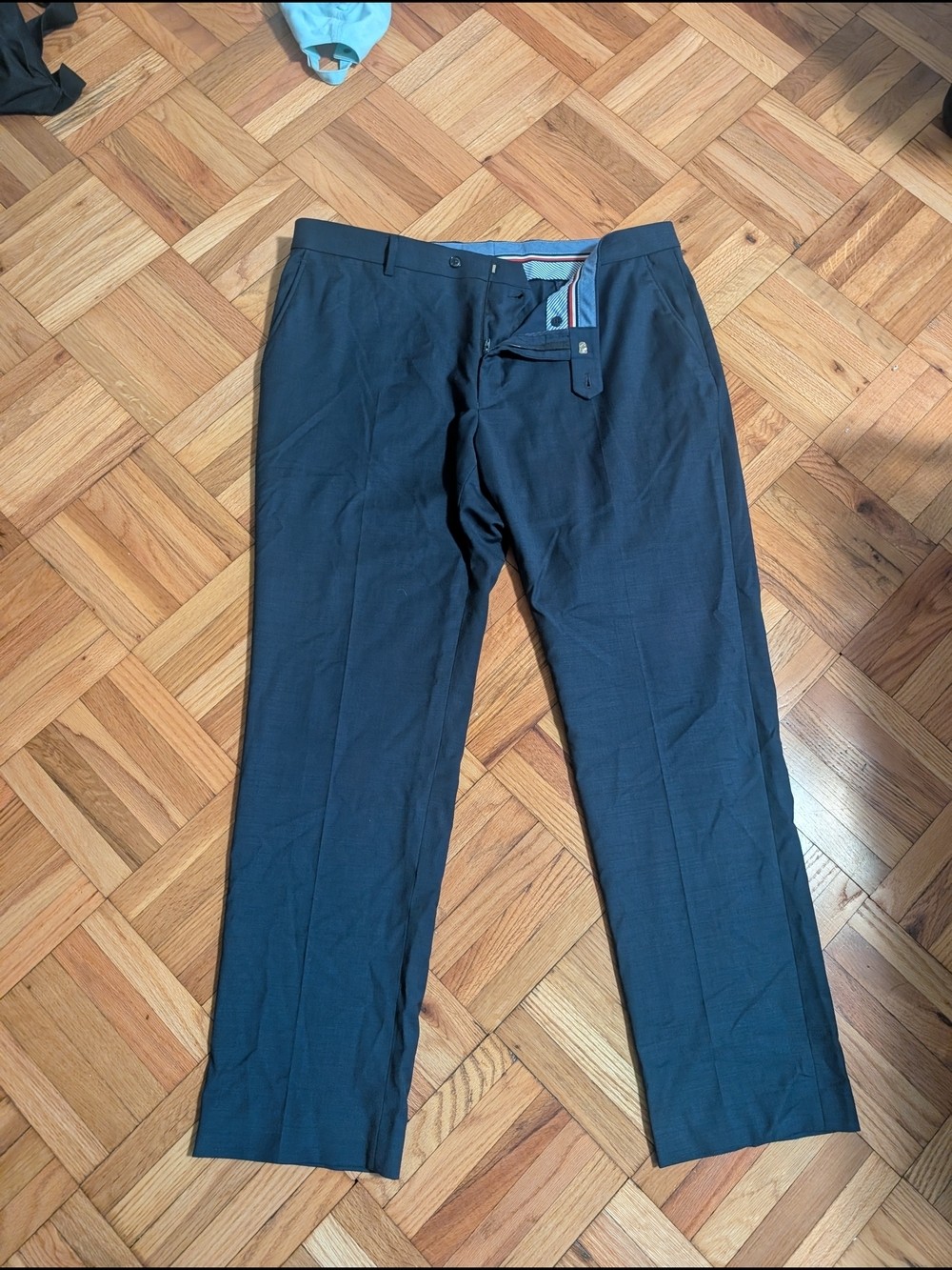 Tommy Hilfiger Men’s Dark Blue Dress Pants – 40W x 32L