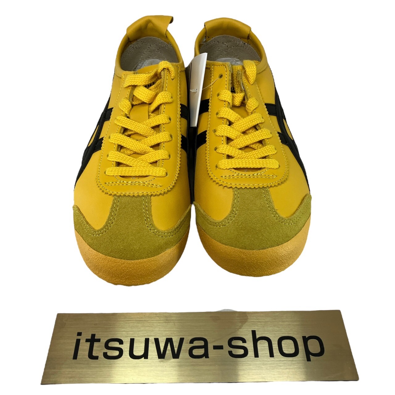 Onitsuka Tiger MEXICO 66 1183C102 751 YELLOW BLACK US 3.5-11 Brand New