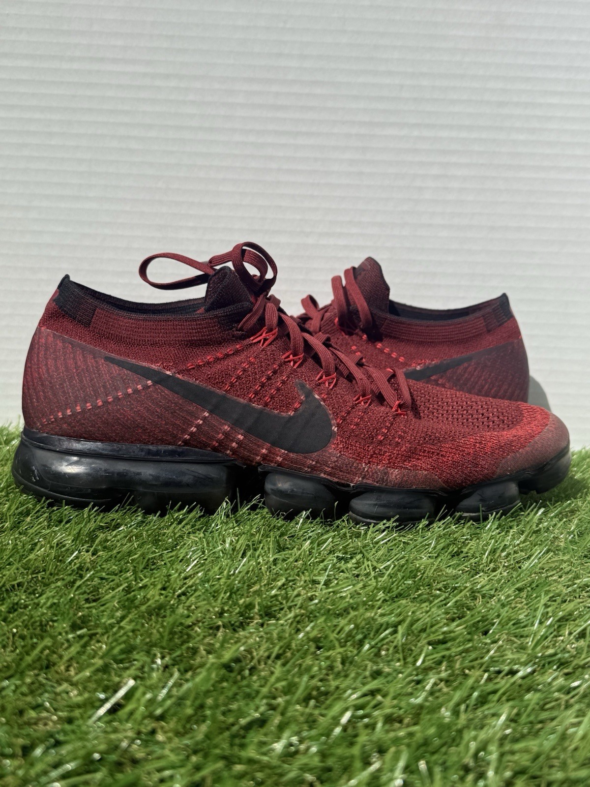 Size 11 – Nike Air VaporMax Dark Team Red
