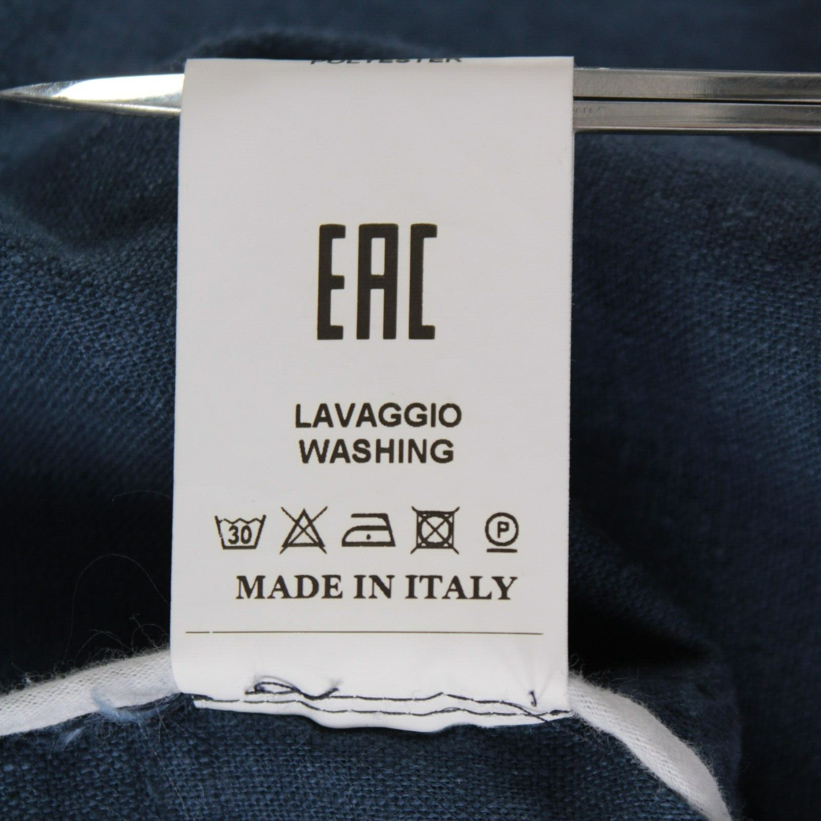 Waterville NWT 100% Linen Overshirt Size 54 (XL US) Barret In Solid Blue
