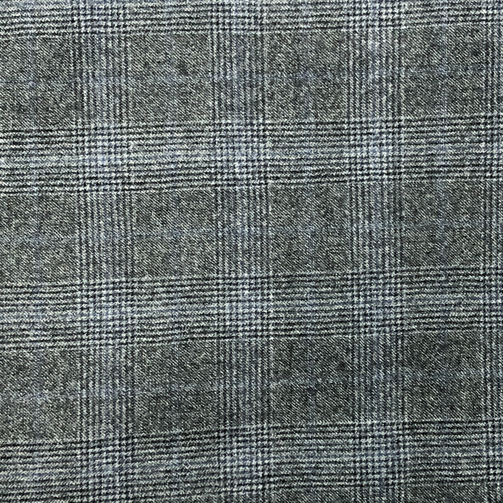 Vintage Mens 42 NobleHouse Gray Plaid Wool Custom Tailored Bespoke Blazer Jacket