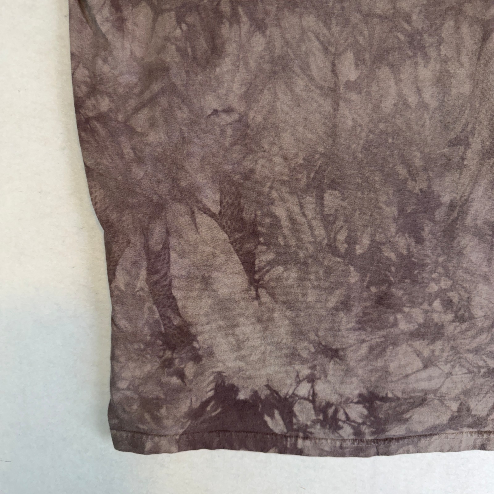 The Mountain Scottish Terrier Dog Tie Dyed Brown All Over Print T-shirt Medium