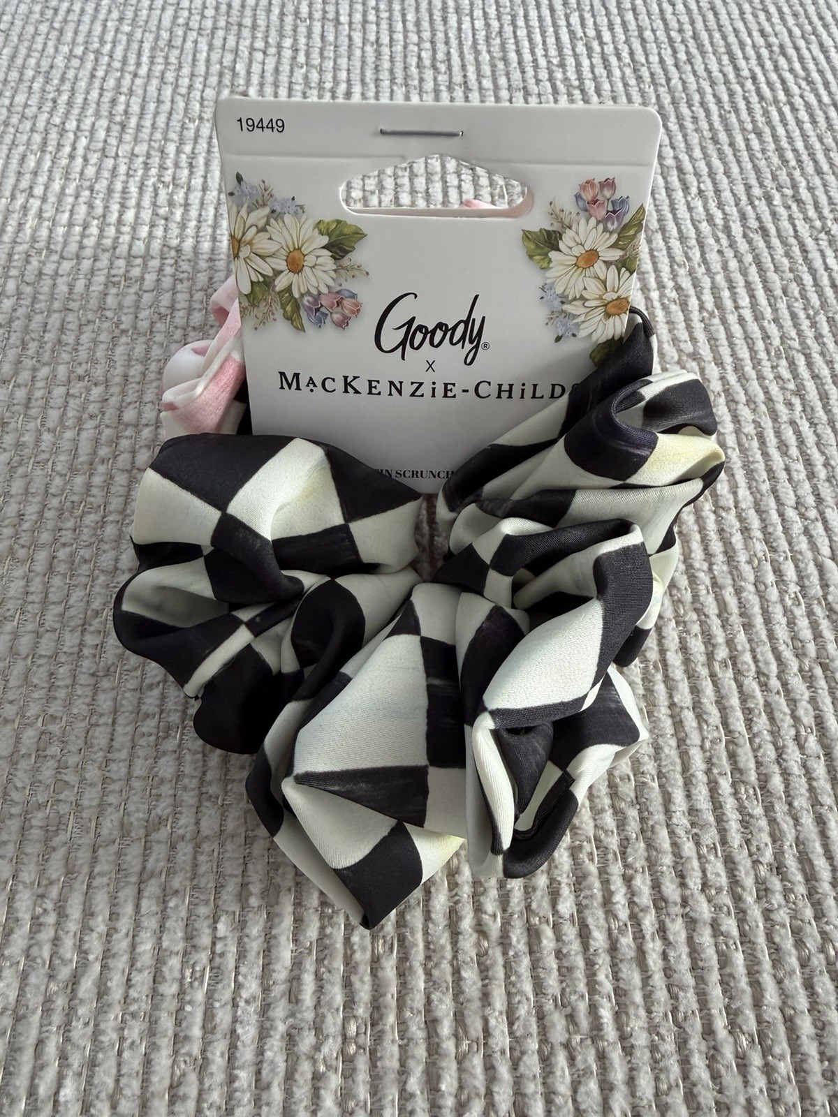 MacKenzie Childs x Goody Target 🎀Large Satin Scrunchies Hair Ties 2 count