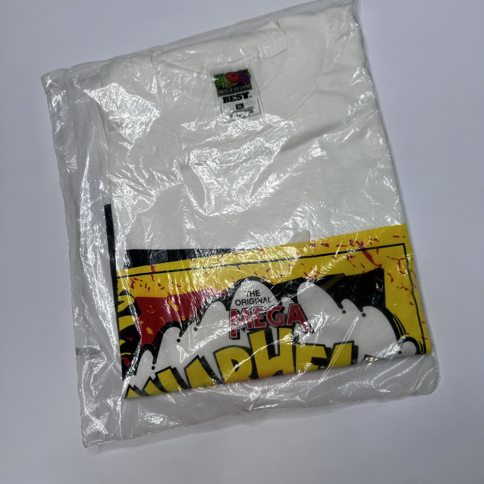 Vintage 90’s Warheads Mega Sour Candy Shirt Promo Sealed Size XL