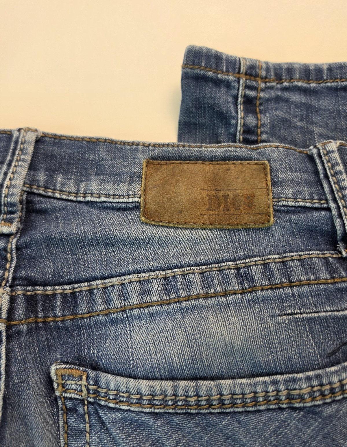 BKE Buckle Alec Straight Leg Blue Denim Jeans Mens Size 30L 30×34 RN75720