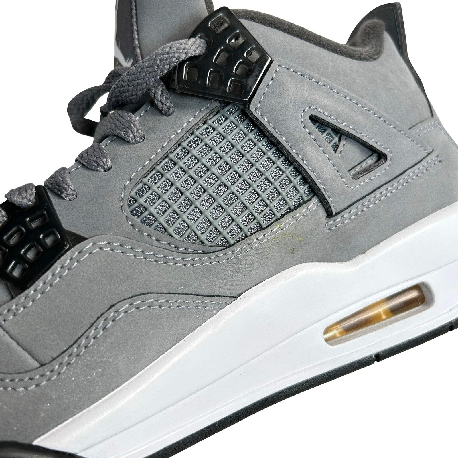 308497 007 Jordan 4 Retro Cool Grey (2019) – 7.5 M (Stain On Inner Right Foot)*