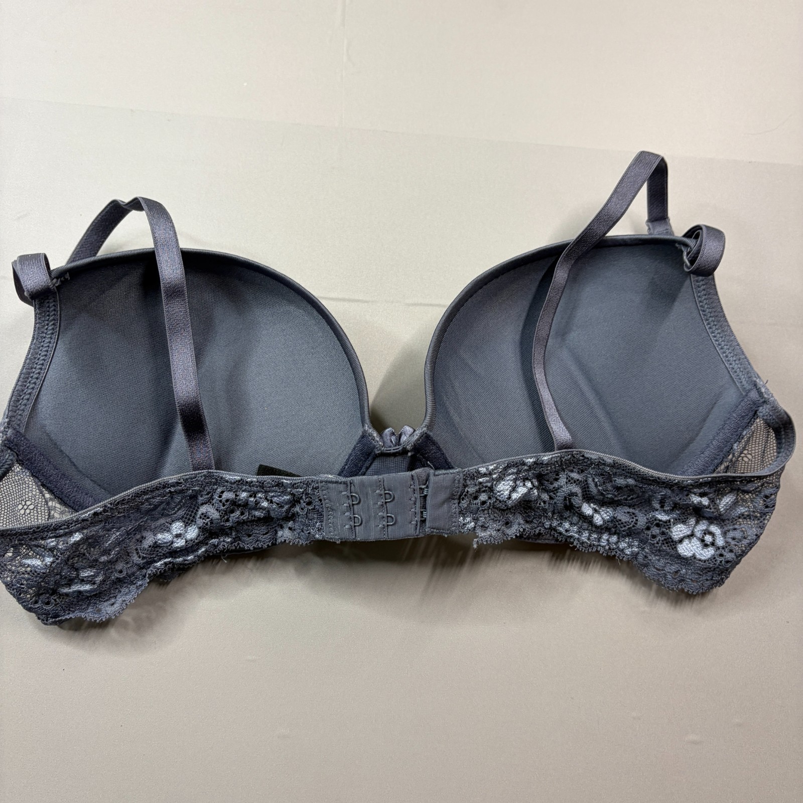 Smart & Sexy Super Push Up Bra 36B Add 2 Cup Sizes Underwire Adjustable