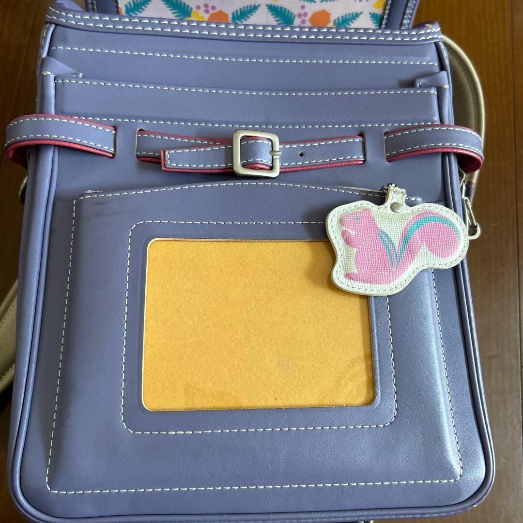 Tsuchiya Kaban Randoseru Japanese Kid’s School Bag Backpack Leather Light Purple
