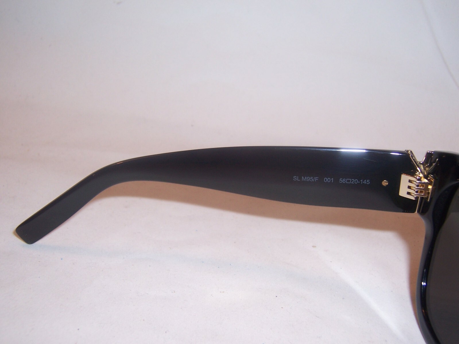 NEW SAINT LAURENT SUNGLASSES SL M95/F 001 BLACK/GRAY AUTHENTIC 95